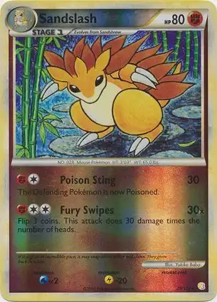 Sandslash 29/123 HeartGold & SoulSilver