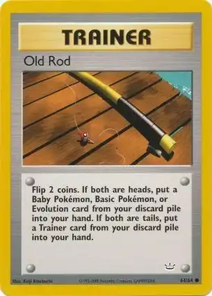 Old Rod 64/64 Neo Revelation