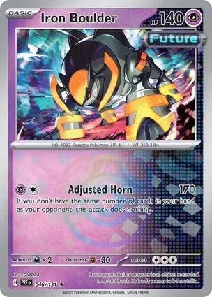 Iron Boulder 046/131 Prismatic Evolutions