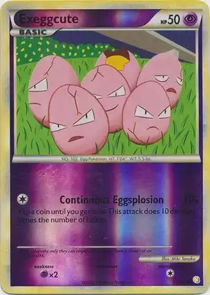 Exeggcute 63/123 HeartGold & SoulSilver
