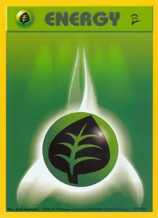 Grass Energy 127/130 Base Set 2