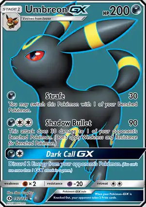Umbreon-GX 142/149 Sun & Moon