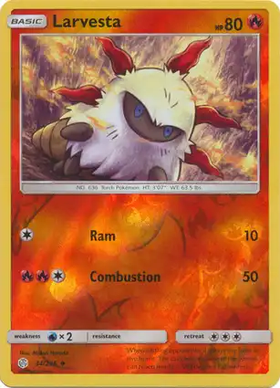 Larvesta 34/236 Cosmic Eclipse
