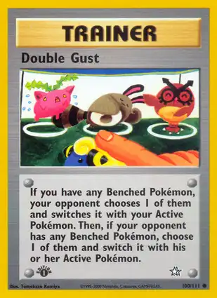 Double Gust 100/111 Neo Genesis 1st Edition