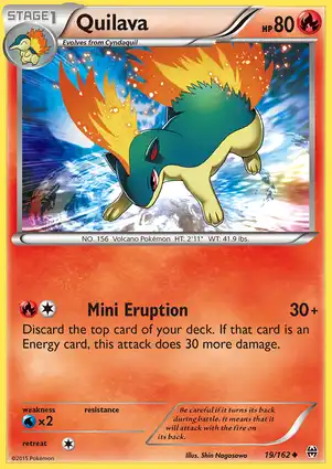 Quilava 19/162 BREAKthrough