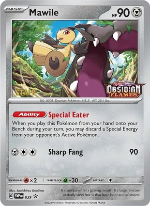 Mawile 039 Scarlet & Violet Promos
