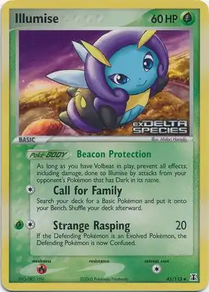Illumise 45/113 EX Delta Species