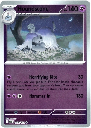 Houndstone 066/132 Mega Evolution
