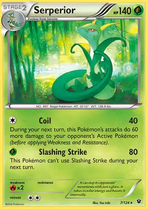 Serperior 7/124 Fates Collide