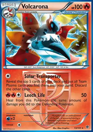Volcarona 13/101 Plasma Blast