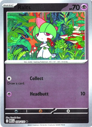 Ralts 058/132 Mega Evolution