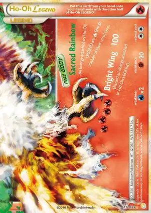 Ho-Oh LEGEND 112/123 HeartGold & SoulSilver