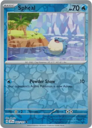 Spheal 043/191 Surging Sparks
