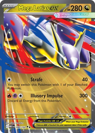 Mega Latias ex 100/132 Mega Evolution