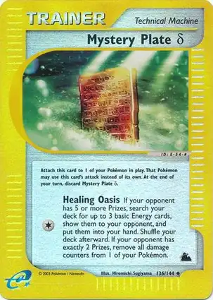 Mystery Plate 136/144 Skyridge