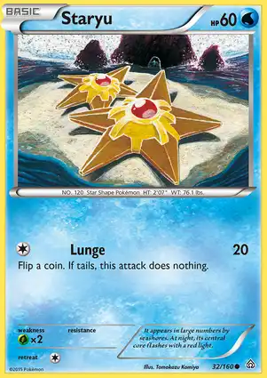 Staryu 32/160 Primal Clash