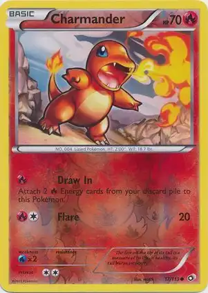 Charmander 17/113 Legendary Treasures