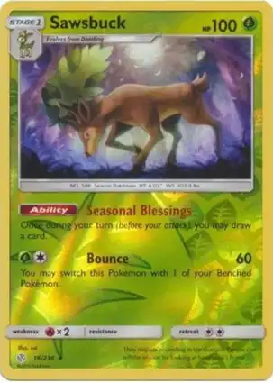 Sawsbuck 16/236 Cosmic Eclipse