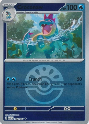 Croconaw 042/217 Ascended Heroes