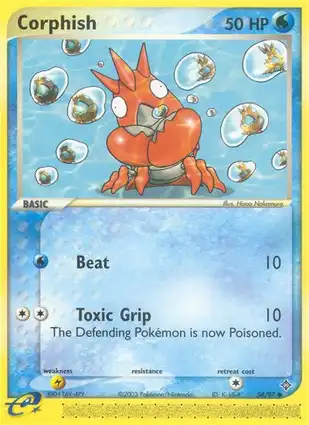 Corphish 54/97 EX Dragon