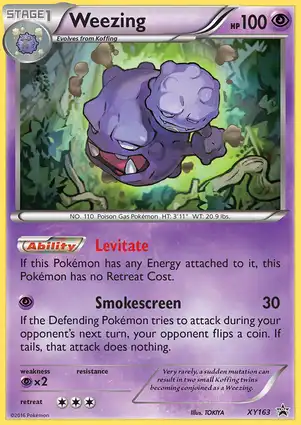 Weezing XY163 XY Promos