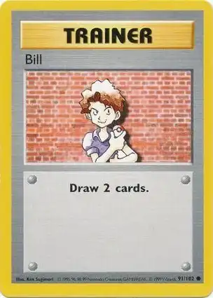 Bill 91/102 Base Set Shadowless