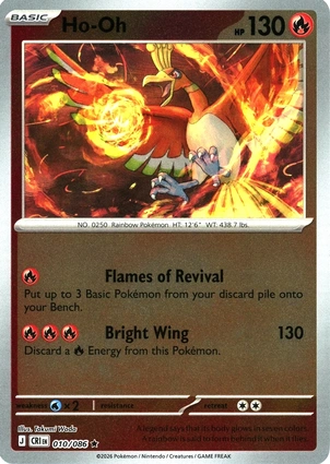 Ho-Oh 010/086 Chaos Rising