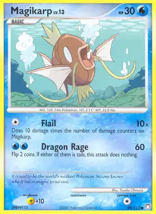Magikarp 89/123 Mysterious Treasures