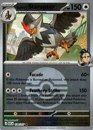 Larry's Staraptor 170/217 Ascended Heroes