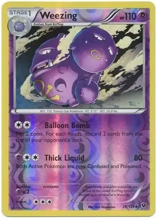 Weezing 28/124 Fates Collide