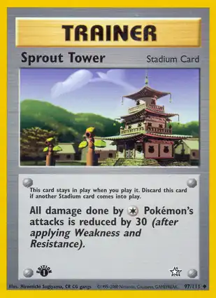 Sprout Tower 97/111 Neo Genesis 1st Edition