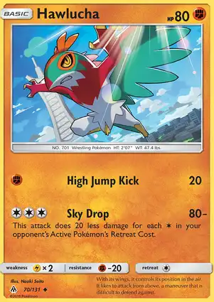Hawlucha 70/131 Forbidden Light