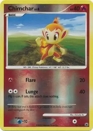 Chimchar 56/100 Majestic Dawn