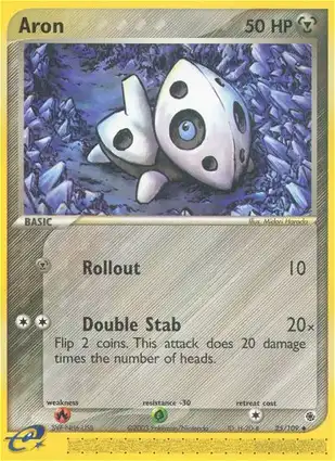 Aron 25/109 EX Ruby & Sapphire