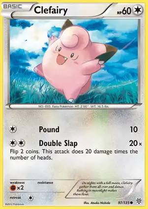 Clefairy 97/135 Plasma Storm