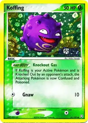 Koffing 61/109 EX Team Rocket Returns