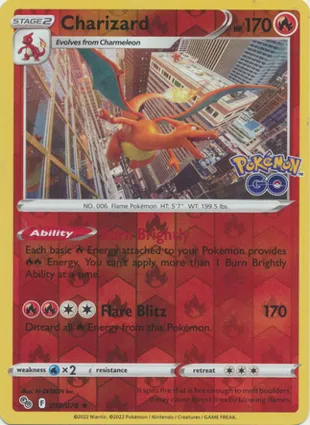 Charizard 010/078 Pokémon GO