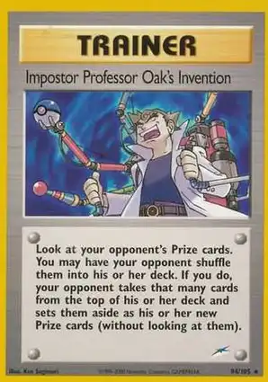 Impostor Professor Oak's Invention 94/105 Neo Destiny