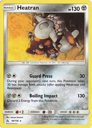 Heatran 88/156 Ultra Prism