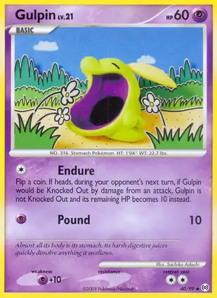 Gulpin 40/99 Arceus