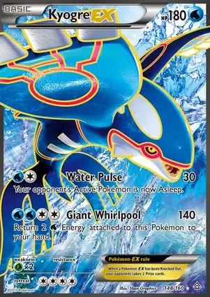 Kyogre-EX 148/160 Primal Clash