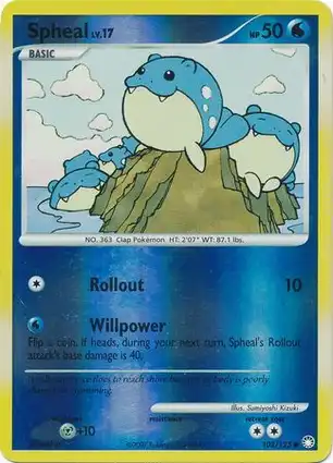 Spheal 102/123 Mysterious Treasures