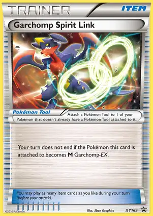 Garchomp Spirit Link XY169 XY Promos