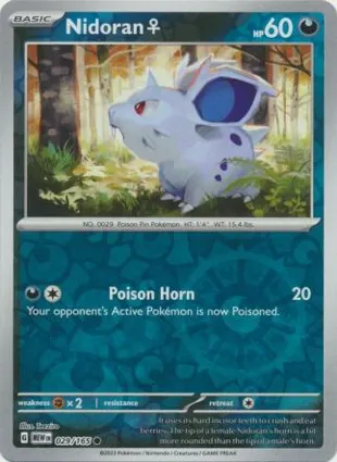 Nidoran ♀ 029/165 Scarlet & Violet 151
