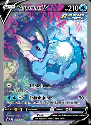 Vaporeon V SWSH181 Sword & Shield Promos