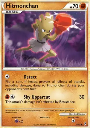 Hitmonchan 57/95 Call of Legends