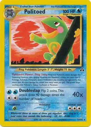 Politoed 27/75 Neo Discovery