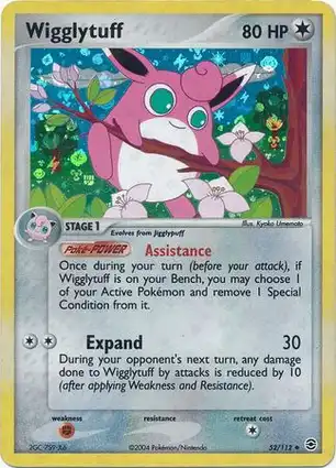 Wigglytuff 52/112 EX FireRed & LeafGreen
