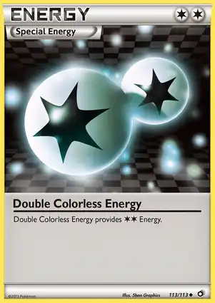 Double Colorless Energy 113/113 Legendary Treasures