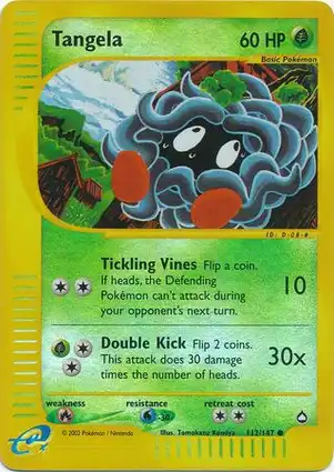 Tangela 112/147 Aquapolis